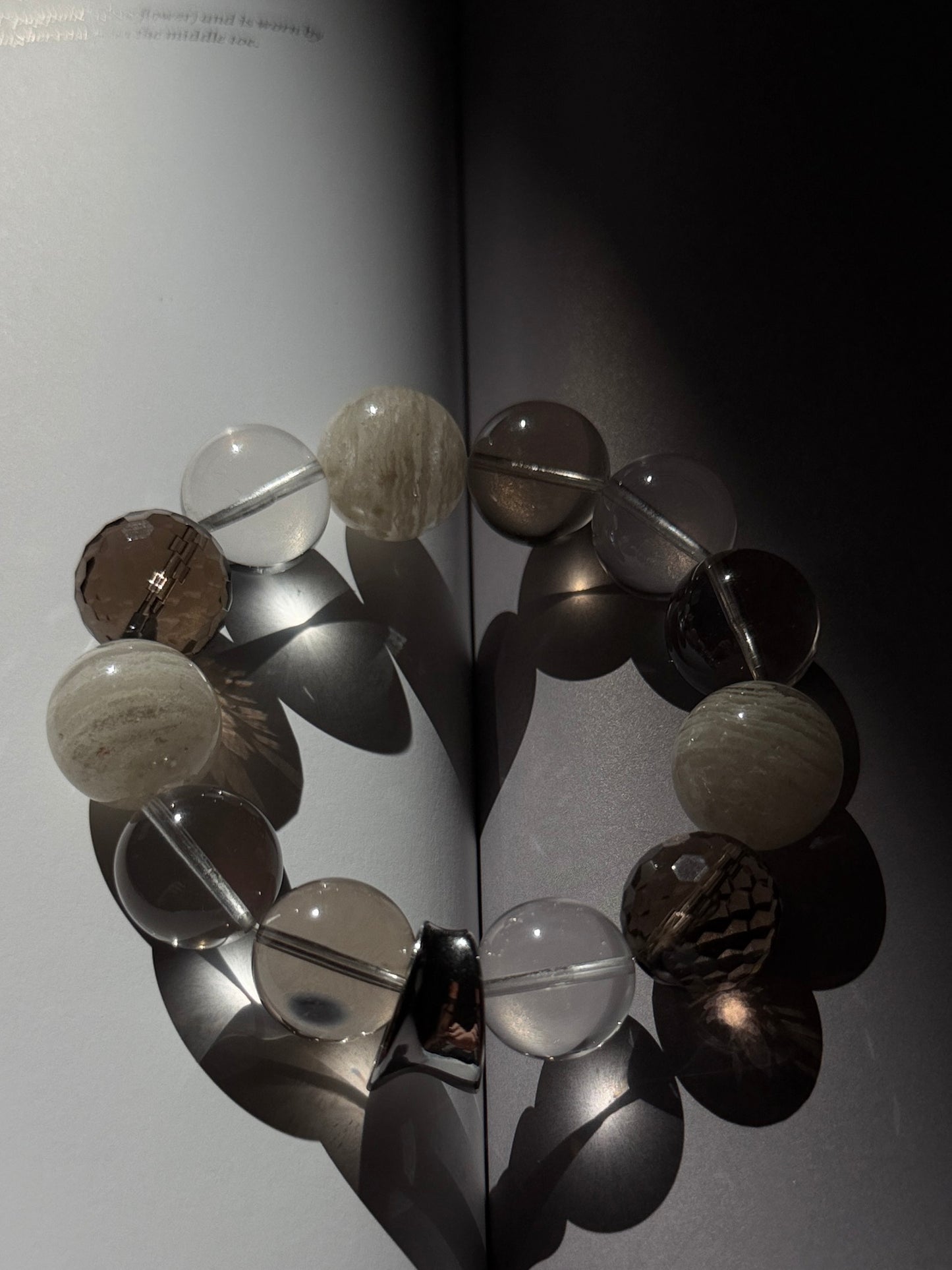 Serin | "Emptiness" Series – One-of-a-Kind Natural Crystal Art Bracelet