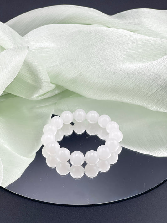 Icy White Bracelet